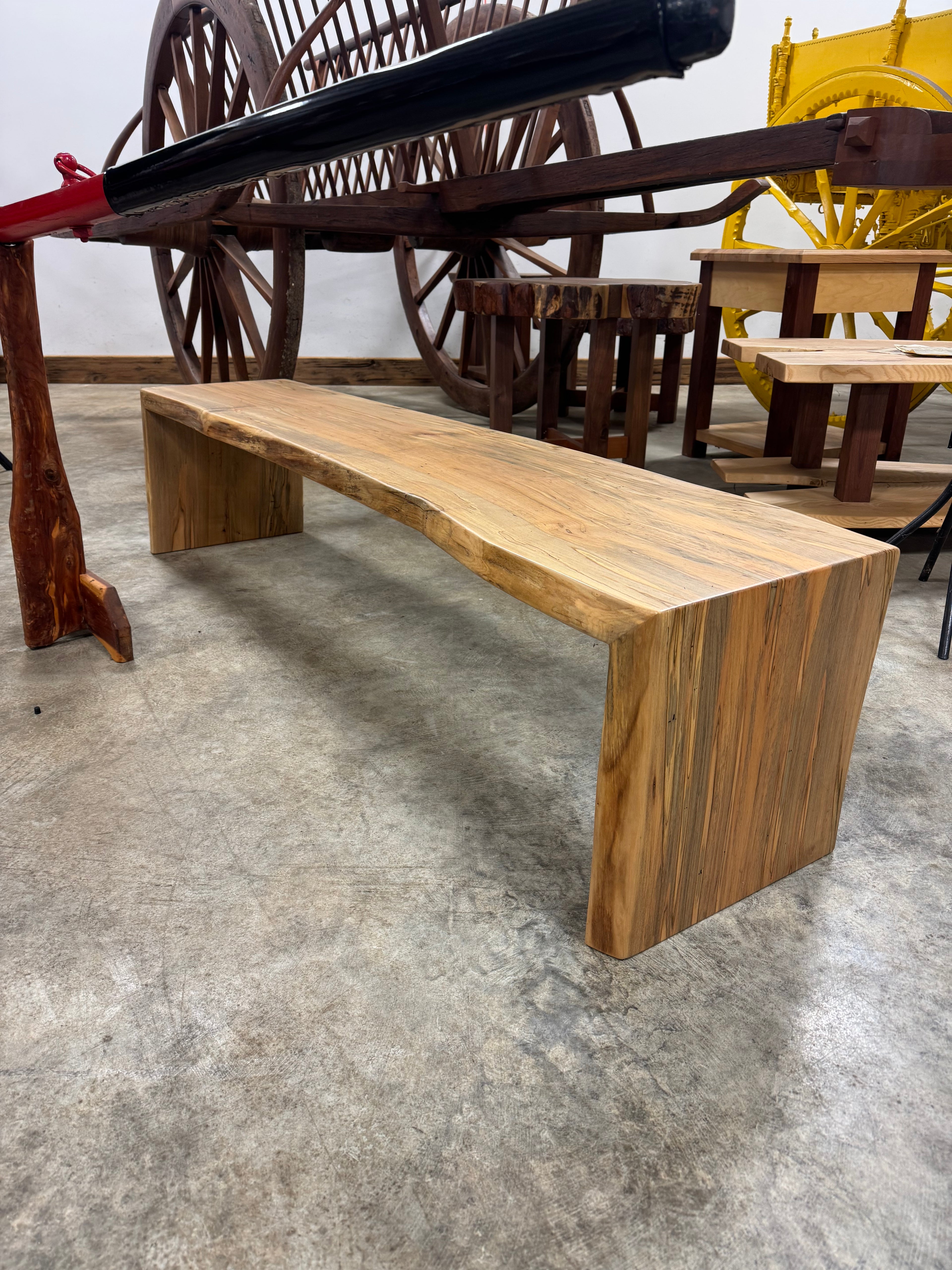 Old Dominion Red Oak Bench