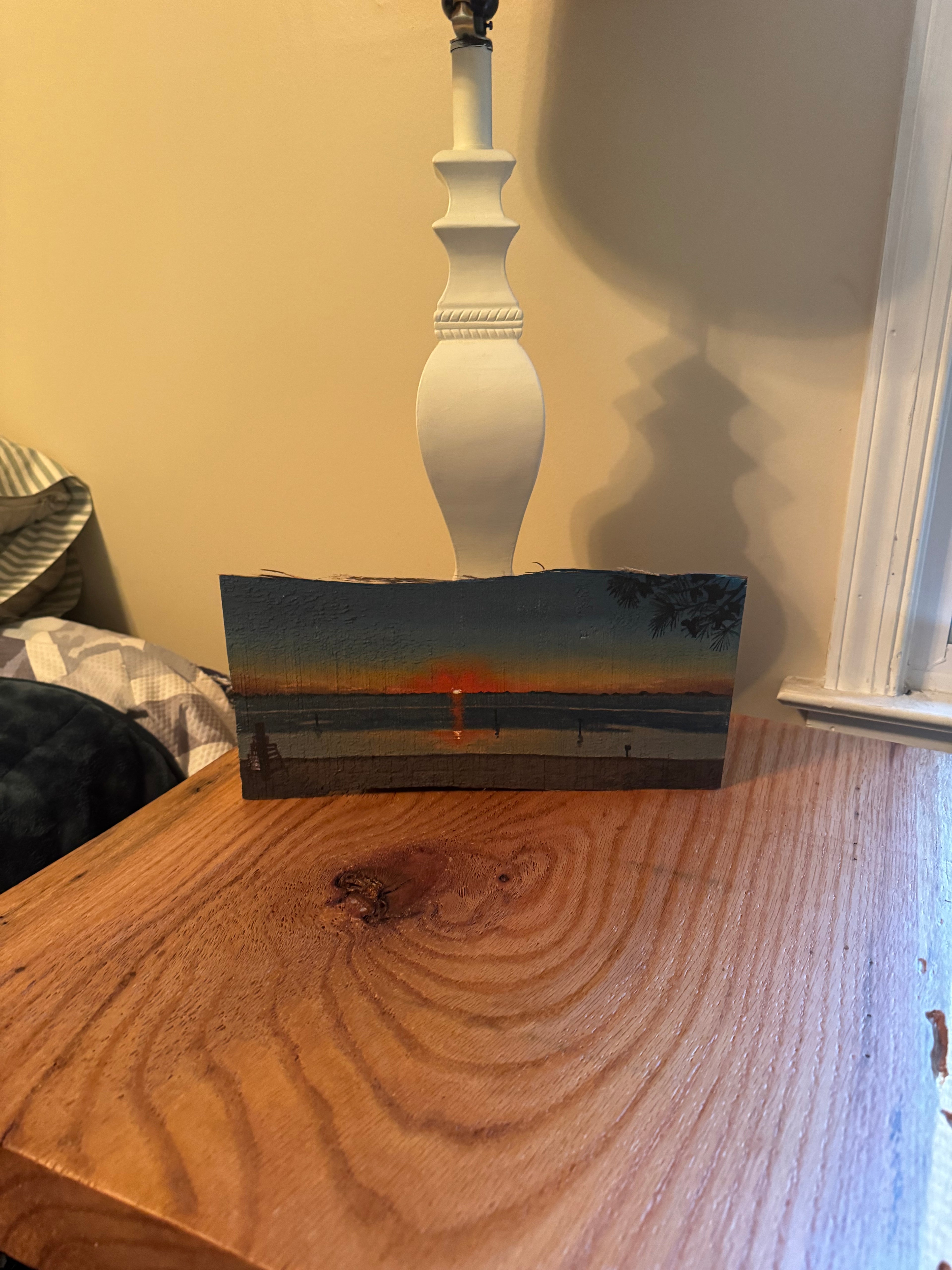 Hand-Painted Live Edge Landscapes