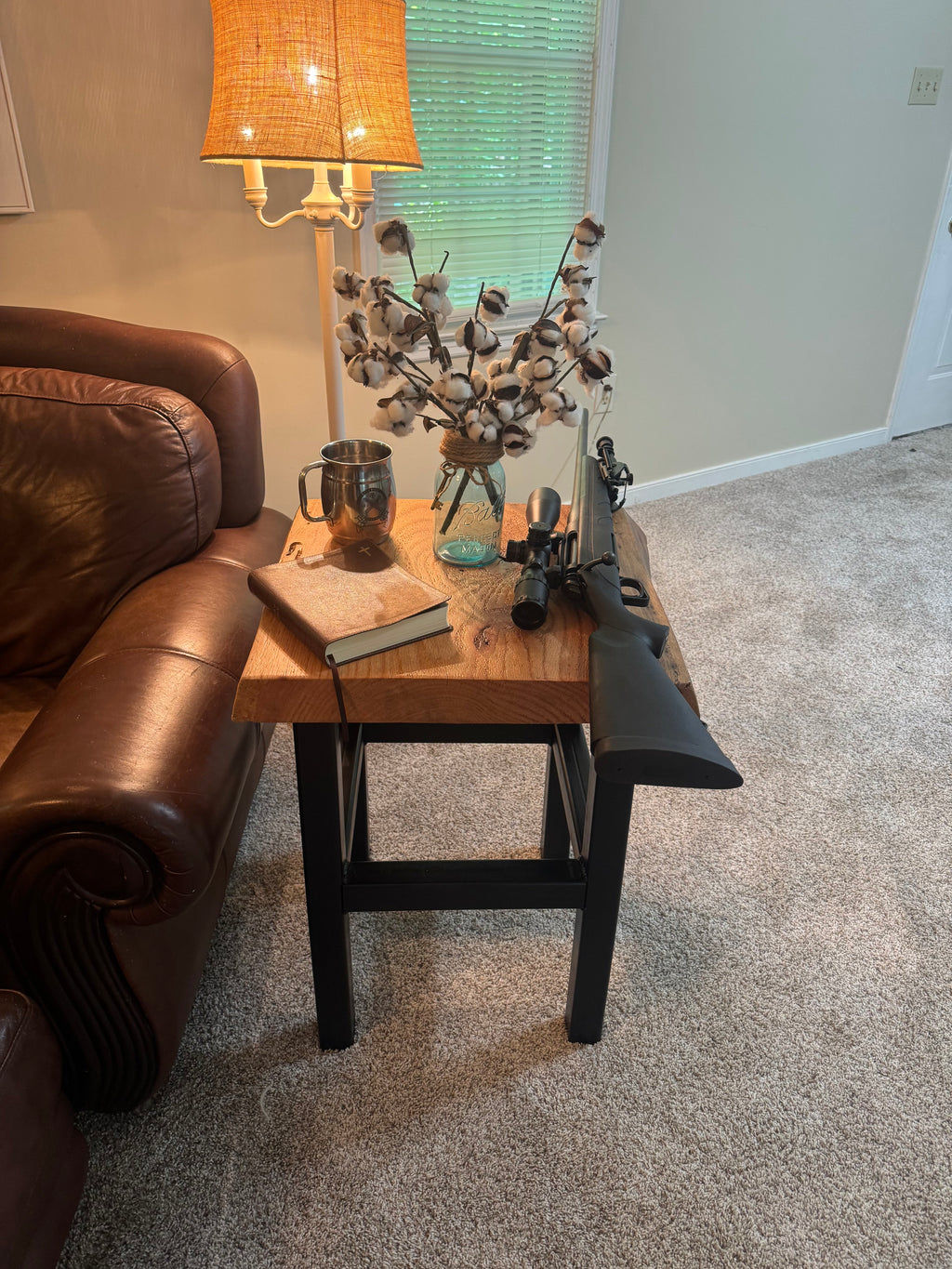 Old Dominion Red Oak Side Table